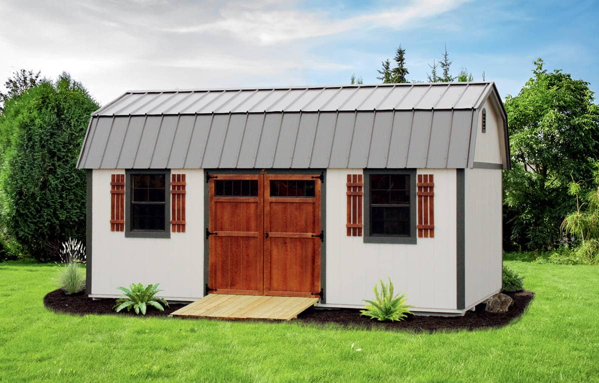 Pro lofted garden shed