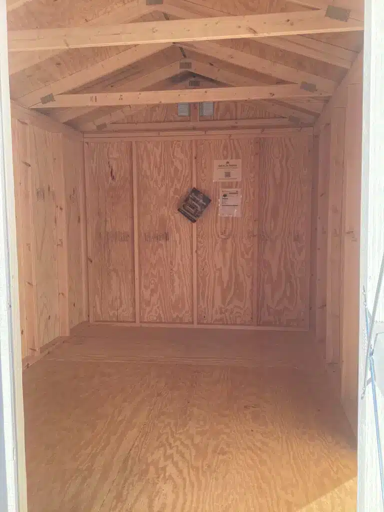 Utility Shed Value: 8' x 12'