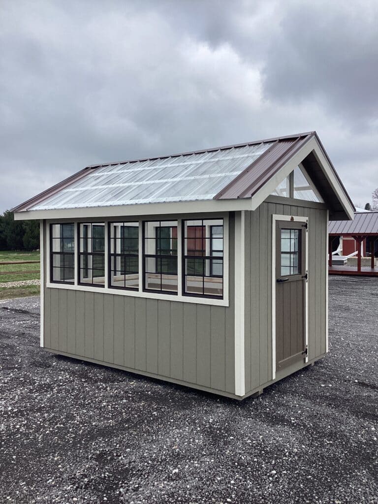 Greenhouse: 8' x 12'
