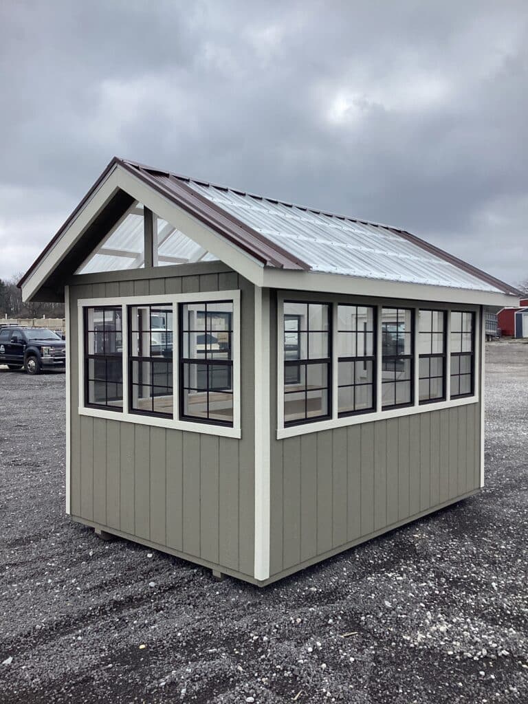 Greenhouse: 8' x 12'