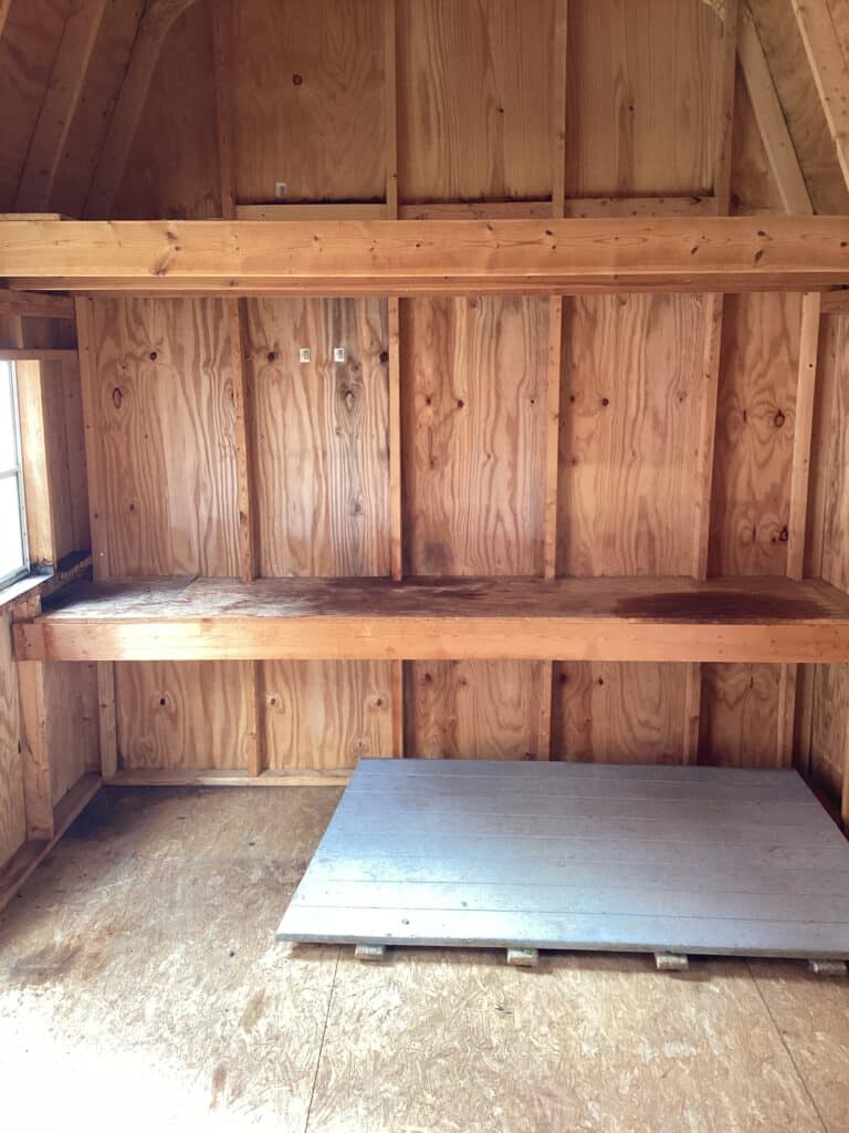 Lofted Garden Shed Value: 10' x 16'