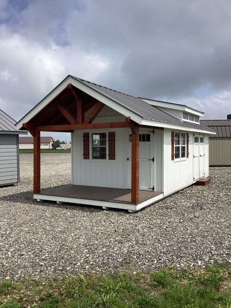 Gable Cabin Elite: 12' x 26'
