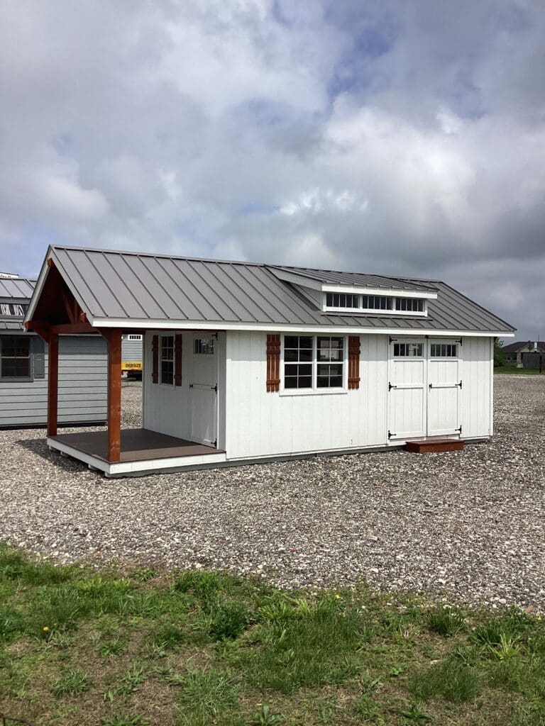 Gable Cabin Elite: 12' x 26'