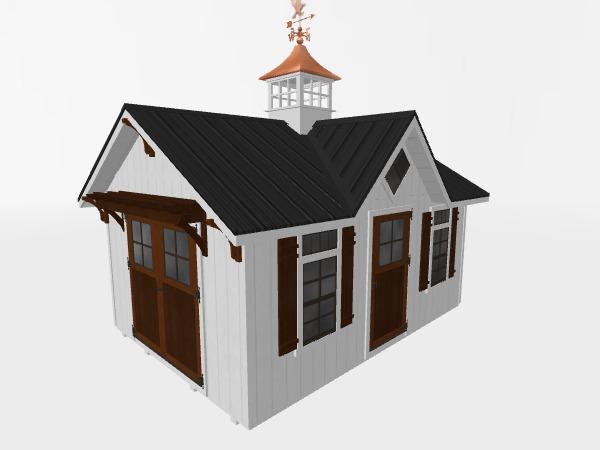 Utility Shed Elite: 12' x 16'